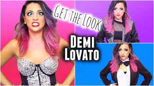 get the look demi lovato hair makeup