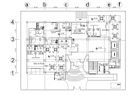 30x40 Meter Hotel Restaurant Floor Plan