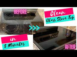 How To Clean Glass Stove Top In 5