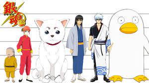 Gintama | Characters Height Comparison - YouTube
