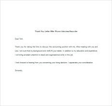 Employment Thank You Letter Template Awesome Collection Of Thank You