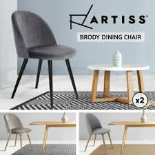 Moda seating makes commercial restaurant furniture selection easy, catering to restaurants, bars, nightclubs, and hotels which you can buy at wholesale prices. Artiss Dining Chairs Chair Fabric Velvet Cafe Modern Seat Grey Black Set Of 2 Ebay