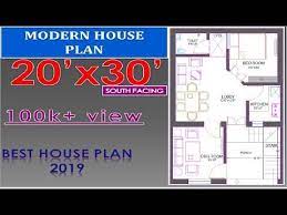 20 X30 South Facing House Plan With
