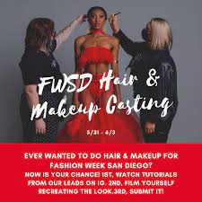 fwsd21 virtual hair makeup casting call