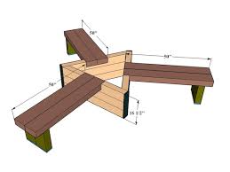 Diy Triple Patio Bench Plans Outdoor