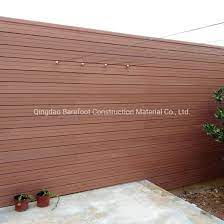 outdoor wpc wooden cladding wall
