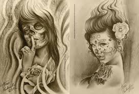 Retrouvez aussi des millers de tatouages pour femme sur des têtes de mort aux personnages effrayants en passant par toutes les figures old. Femmes Tete De Mort