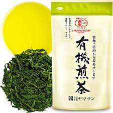 green tea leaves sencha jas certified