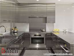 stainless steel modular kitchen design