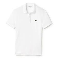 Lacoste Polo Shirt White Slim Fit