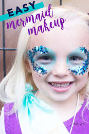 how to do easy mermaid makeup for kids