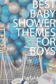 cutest ideas for boy baby shower themes