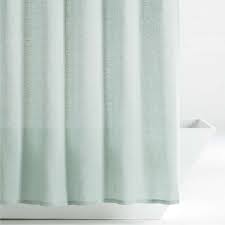 oat grey shower curtain