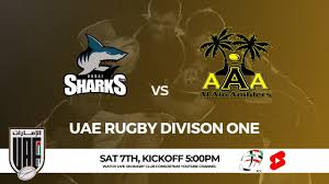 uae rugby division one sharks v
