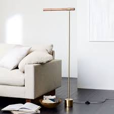 Linear Wood Led Floor Lamp