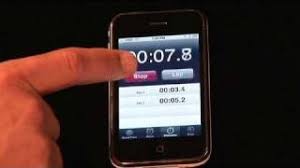 Stopwatches show time as 1/100ths per second but movie film runs at 24 frames per second. Iphone Basic Functions How To Use The Stopwatch Feature On An Iphone