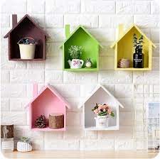 Mdf Home Decorative Hut Shape Shelf