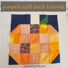 10 Free Pumpkin Quilt Patterns All