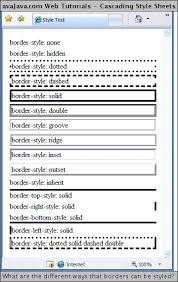 html table border style arşivleri