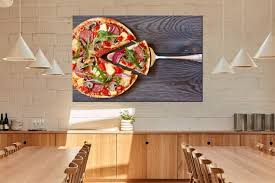 Italian Pizza Decor Cafe Wall Art