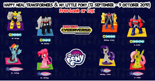As we all live in difficult times and stay at. New Mcdonald S Happy Meal Transformers And My Little Pony Toys To Be Launched From 12 Sep 9 Oct 19 Moneydigest Sg