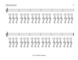 Preview Clarinet Fingering Chart Full Range S0 269779