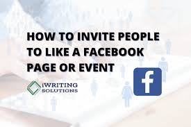 how to ask people to like an fb page
