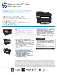It is available to install for models from manufacturers such as hp and others. Laserjet Pro M1217nfw Manualzz