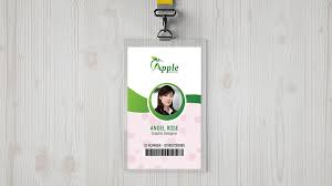 Distance from top the of the photo to the top of the hair: Id Badge Design Tutorial Size Of Id Card In Photoshop