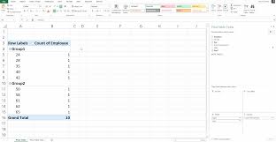 pivot tables in microsoft excel