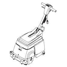 manual tennant t1 corded floor scrubber