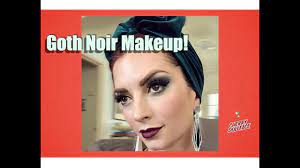 goth noir makeup tutorial by cherry