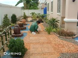 Install A Pebble Rock Garden