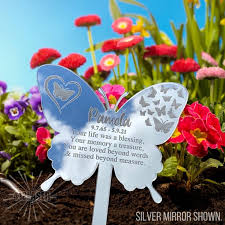 Personalized Erfly Memorial Plaque