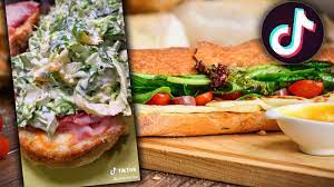 viral grinder salad sandwich