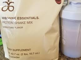 protein shake mix marble cake