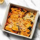 butternut squash and creamed spinach casserole