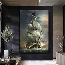 Wall Art Sailing Ship Canvas Prints