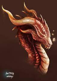 fierce dragon concept artwork digital