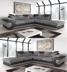 dino black grey corner sofa sliding