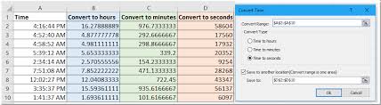 How To Convert Time To Decimal Hours Minutes Seconds In Excel
