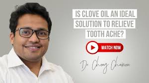 how to use clove oil for tooth pain