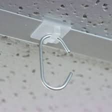 This is exactly the thing i needed to hang my florescent light on my suspended ceiling. Ceiling Grid Light Clips Swasstech