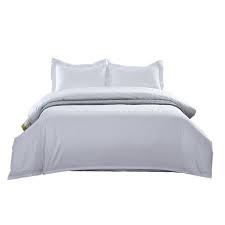 hotel 100 cotton white bedding set