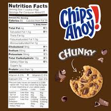 chunky chocolate chip cookies 18 oz