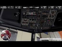 X Plane 11 Egcc Egll Live On Vatsim With Navigraph Charts Cjw841