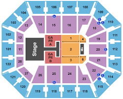 Old Dominion Seating Chart Interactive Seating Chart