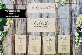 Wedding Seating Chart Template Wedding Seating Chart Printable Instant Download Seating Cards 1 30 Find Your Seat Sign Editable Pdf
