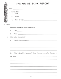 Book Report Template Enchanted Learning