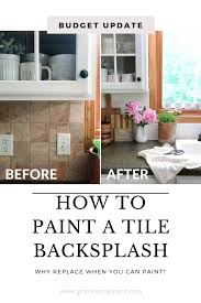 Tile Backsplash Kitchen Renovation